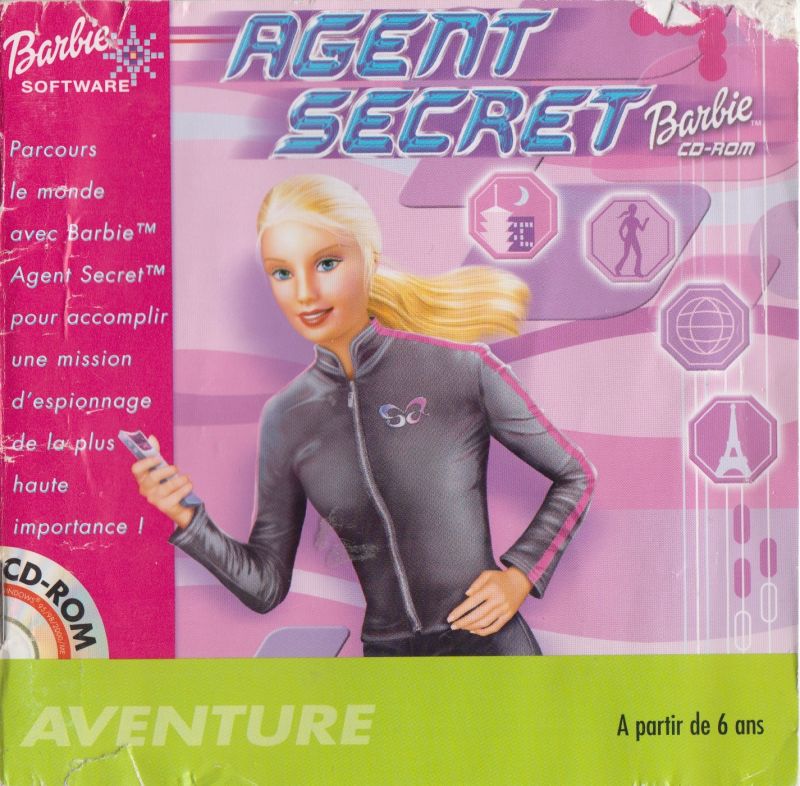 Secret agent barbie jewel case game